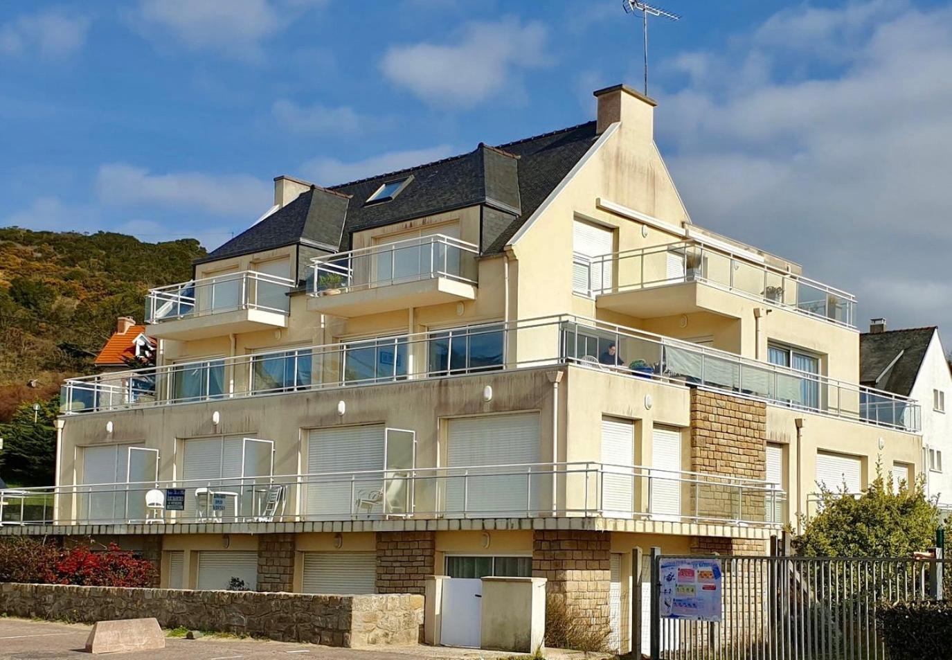 Glaz-Zen - Spacieux Appt Face A La Mer Эрки Экстерьер фото